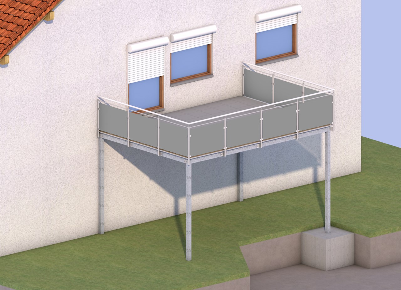 Vorstellbalkon Balkon und Metallbau Geißler Jägerberg 8, D88430 Rot