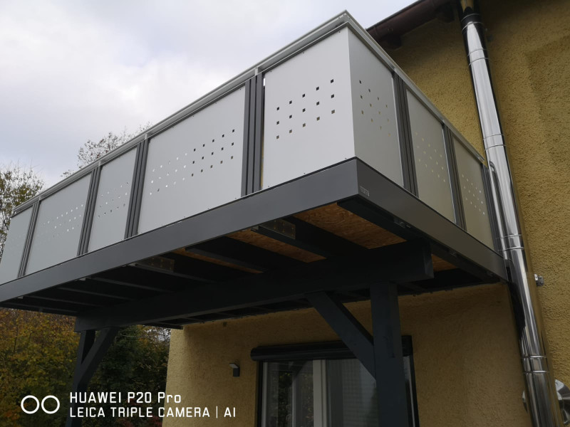 Aluminium mit Blech - Balkon und Metallbau Geißler Jägerberg 8, D-88430